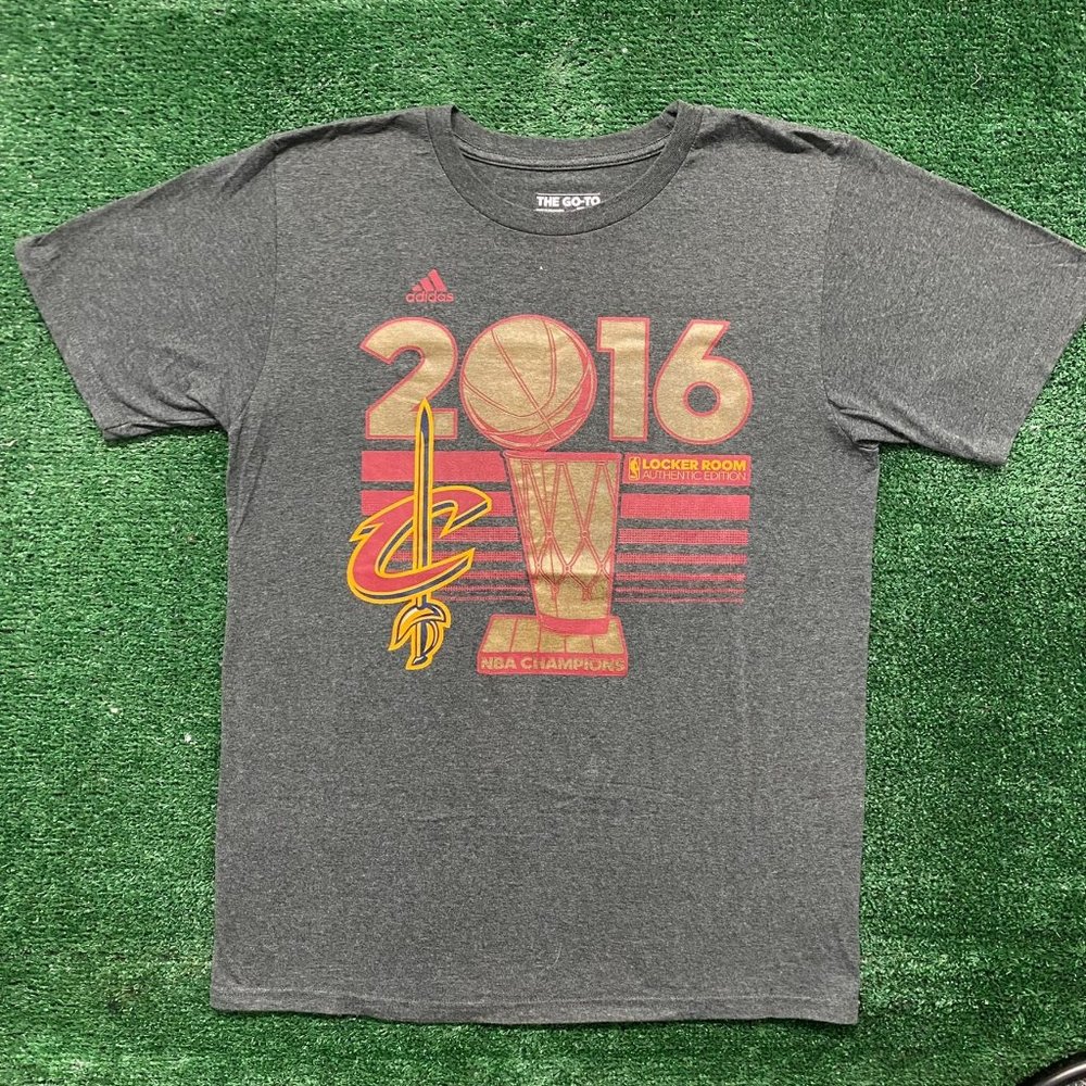 Adidas Cleveland Cavaliers Shirt NBA Champions Basketball Tee